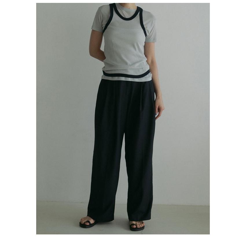 anuke アンヌーク 2025SpringSummer トップス Sheer Slub T anuke アンヌーク 2025SpringSummer トップス Sheer Slub T