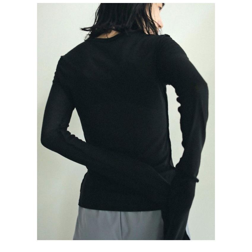 anuke アンヌーク トップス Reversible Long T-shirts anuke アンヌーク トップス Reversible Long T-shirts