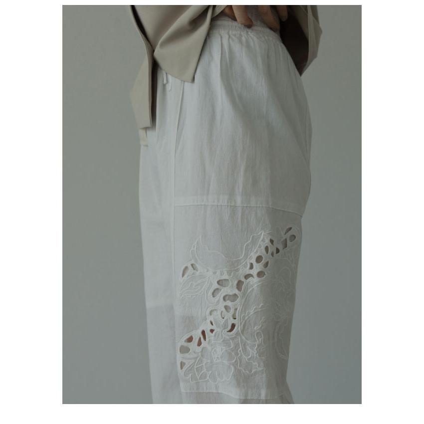 anuke アンヌーク 2025SpringSummer ボトムス Cutwork Lace anuke アンヌーク 2025SpringSummer ボトムス Cutwork Lace