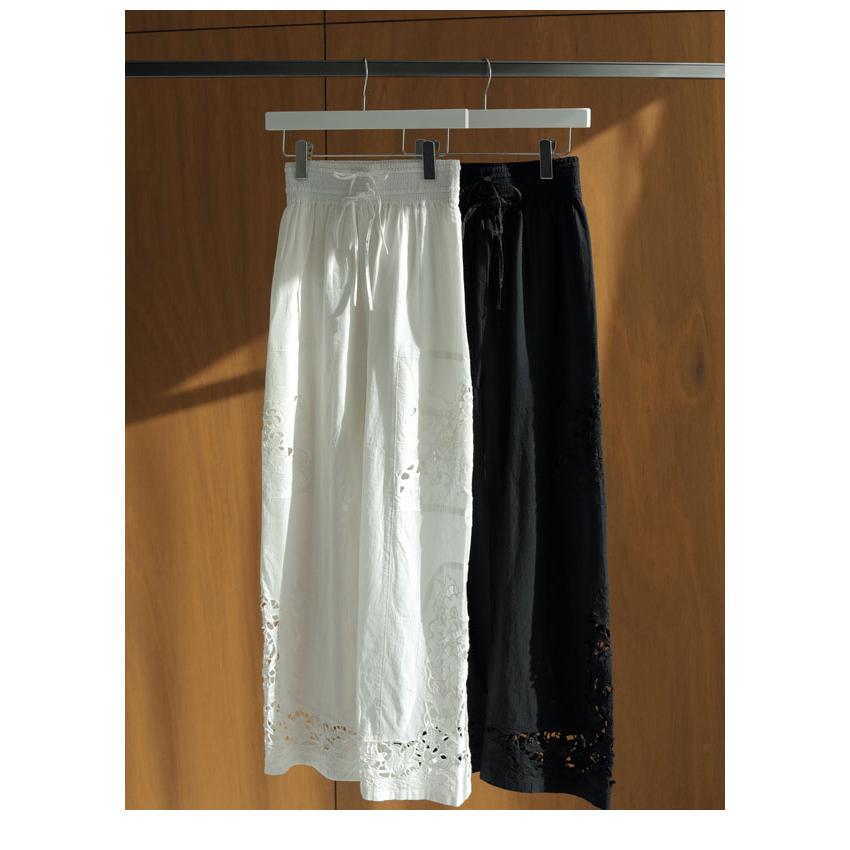 anuke アンヌーク 2025SpringSummer ボトムス Cutwork Lace anuke アンヌーク 2025SpringSummer ボトムス Cutwork Lace