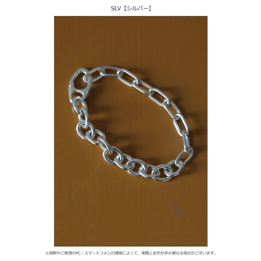 anuke シルバーチェーンブレスレット anuke 2024SpringSummer アンヌーク 小物 Motif Chain Bracelet