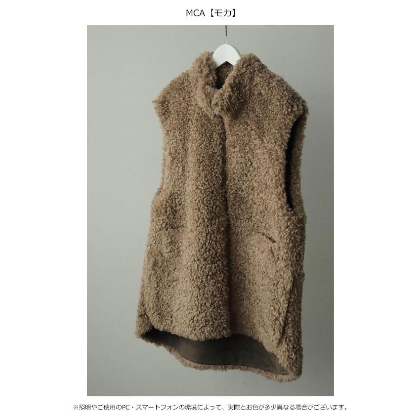 【新品未使用品】anuke(アンヌーク) Eco Fur Vest MCA/38 anuke（アンヌーク） SALE60%OFF anuke 2024FallWinter アウター Eco