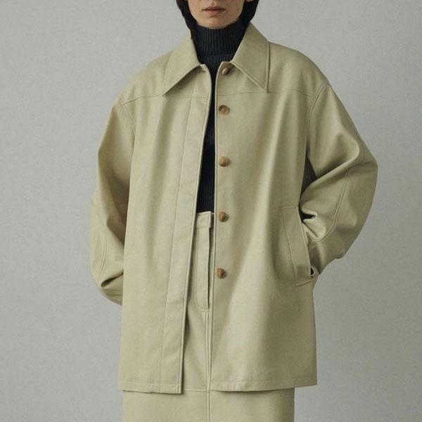 anuke（アンヌーク） anuke 2024FallWinter アウター Ecoleather Over