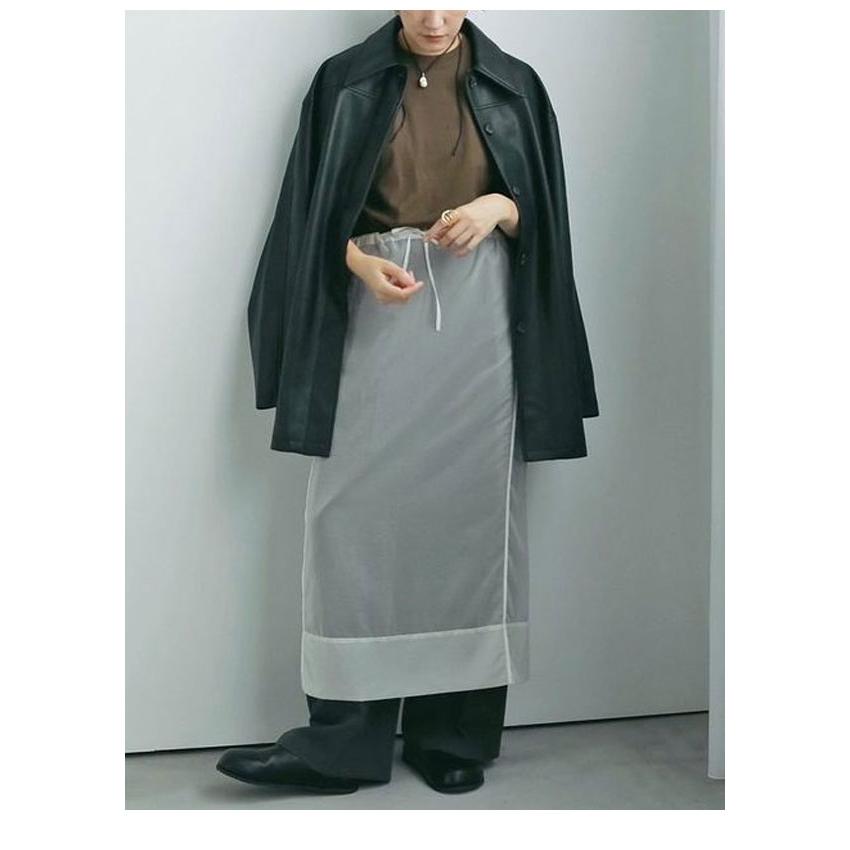 anuke アンヌーク 2024FallWinter アウター Ecoleather Over anuke アンヌーク 2024FallWinter アウター Ecoleather Over