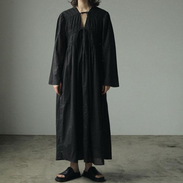 anuke（アンヌーク） anuke 2024FallWinter ワンピース Cotton Gather