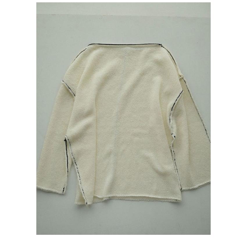 トップス Anne シルクブレンドノースリーブニットトップス（タンクトップ）｜anuans