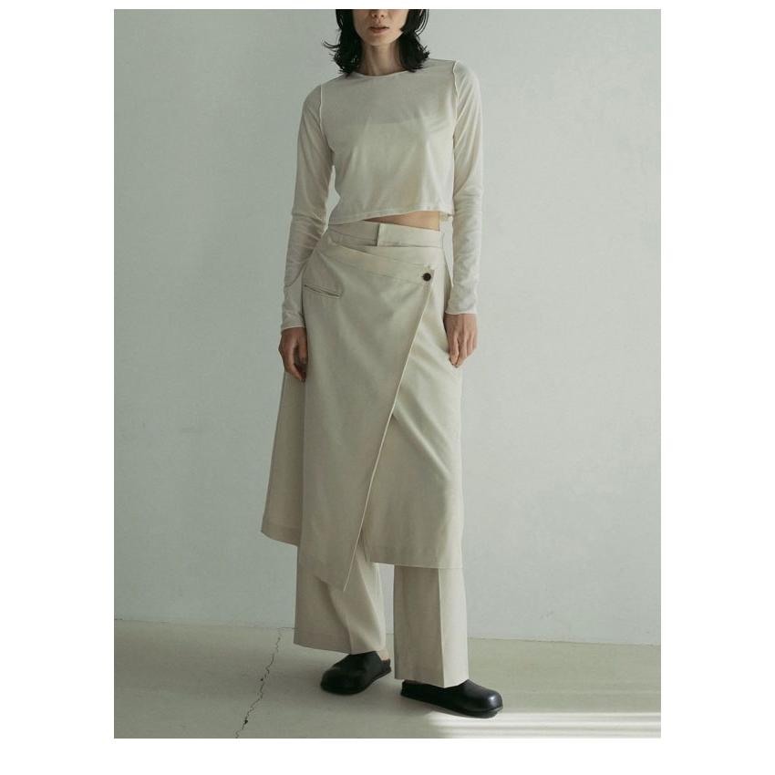 anuke SALE50%OFF 2024FallWinter アンヌーク ボトムス Wrap Skirt 
