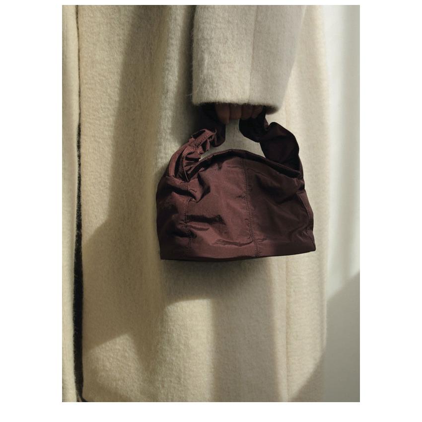 Nylon Mini Bag アンヌーク　anuke ナイロンミニバッグ　ブルー anuke SALE50%OFF アンヌーク 2024FallWinter バッグ Nylon Mini