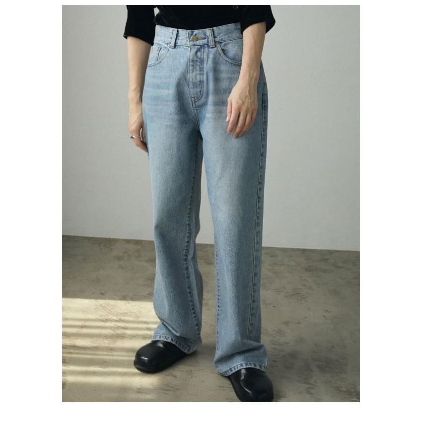anuke（アンヌーク） anuke 2024FallWinter ボトムス Bleach Denim