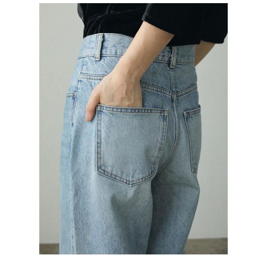 anuke（アンヌーク） anuke 2024FallWinter ボトムス Bleach Denim