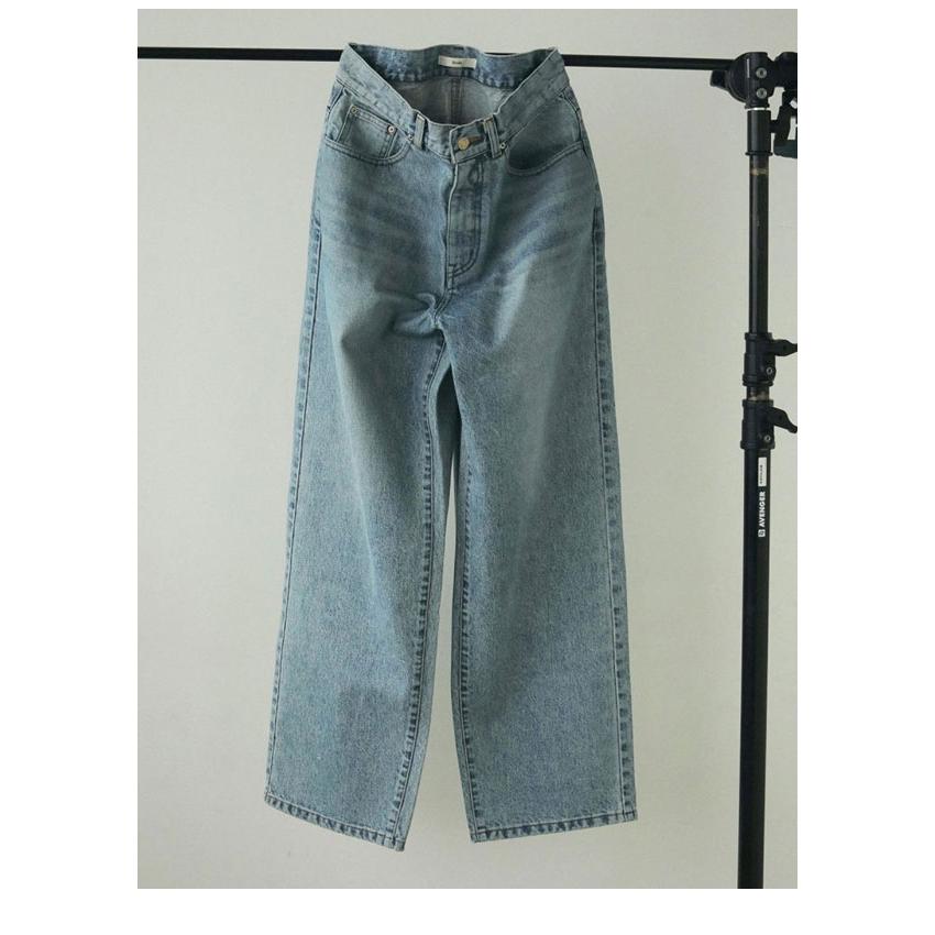 anuke（アンヌーク） anuke 2024FallWinter ボトムス Bleach Denim