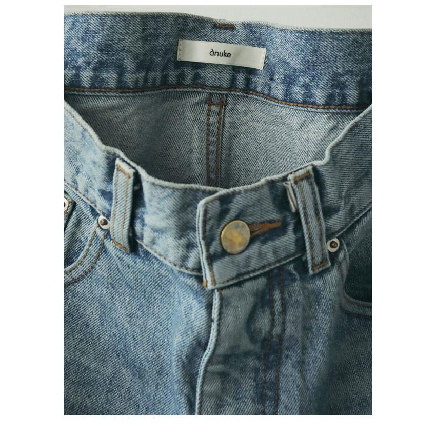 anuke（アンヌーク） anuke 2024FallWinter ボトムス Bleach Denim