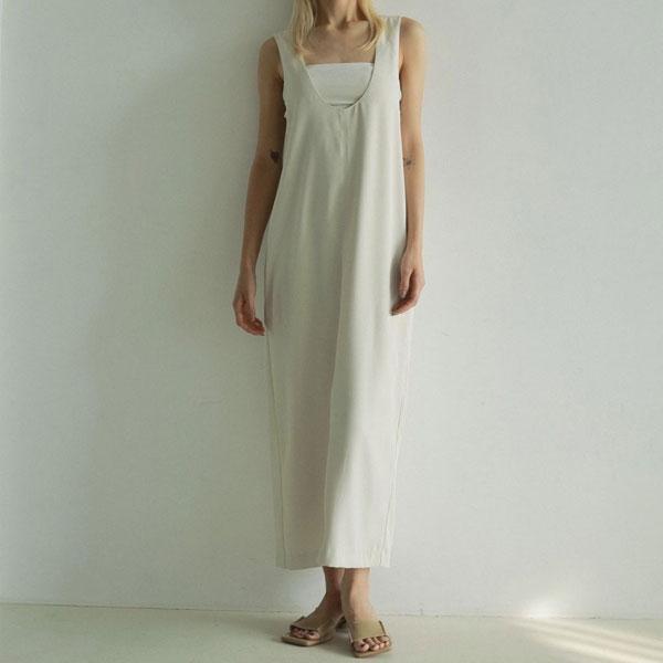 anuke（アンヌーク） anuke 2025SpringSummer ワンピース Twill Uneck