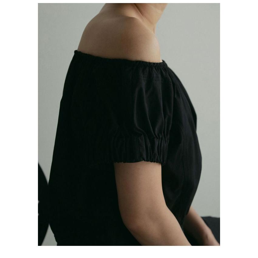 anuke アンヌーク 2025SpringSummer トップス Gather Offshoulder Tops