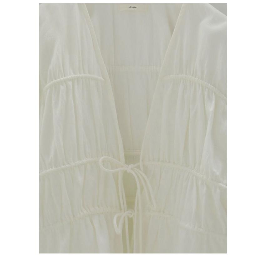 anuke Vneck Lace Blouse ブラウス anuke Vneck Lace Blouse ブラウス ànuke online store