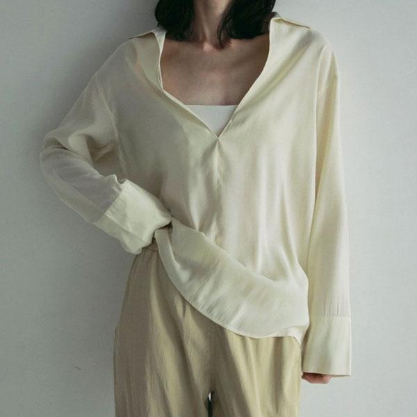 anuke Skipper Sheer Shirts オートミール anuke（アンヌーク） SALE30%OFF セール 2025SpringSummer トップス