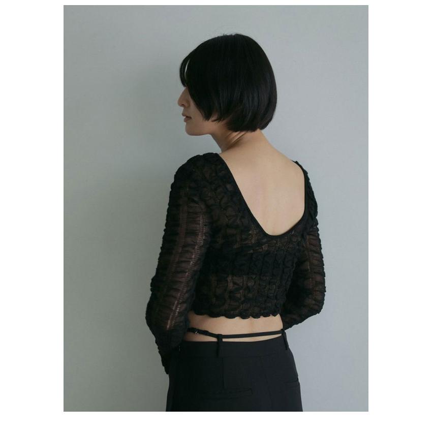anuke（アンヌーク） anuke 2025SpringSummer トップス Shirring Short