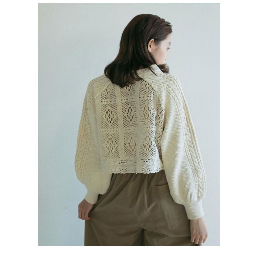 anuke 【即納】 アンヌーク 2025SpringSummer トップス Layered Lace