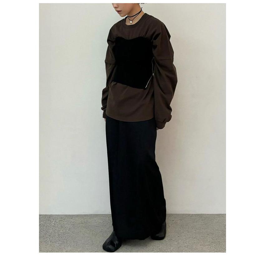 anuke アンヌーク 2025SpringSummer トップス Pattern Big Long anuke アンヌーク 2025SpringSummer トップス Pattern Big Long