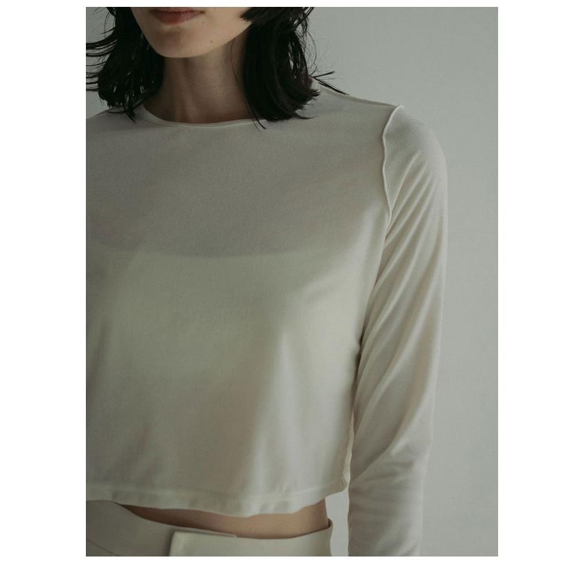 anuke アンヌーク 2025SpringSummer トップス Velour Short Tops anuke アンヌーク 2025SpringSummer トップス Velour Short Tops