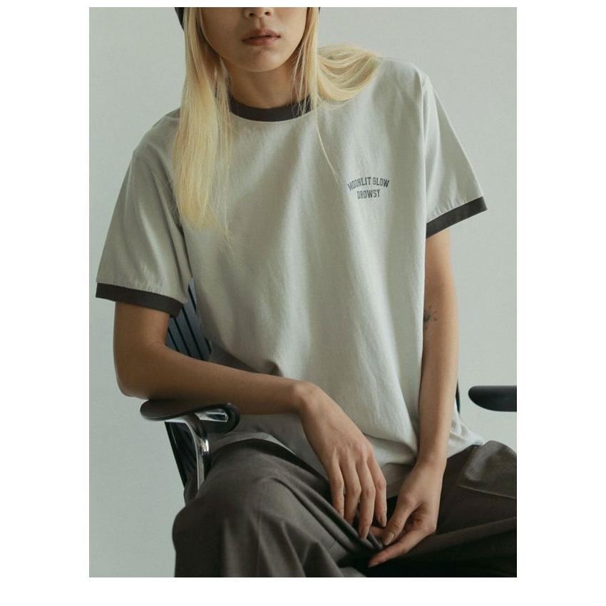 anuke アンヌーク 2025SpringSummer トップス Ringer Logo T-shirts 3 