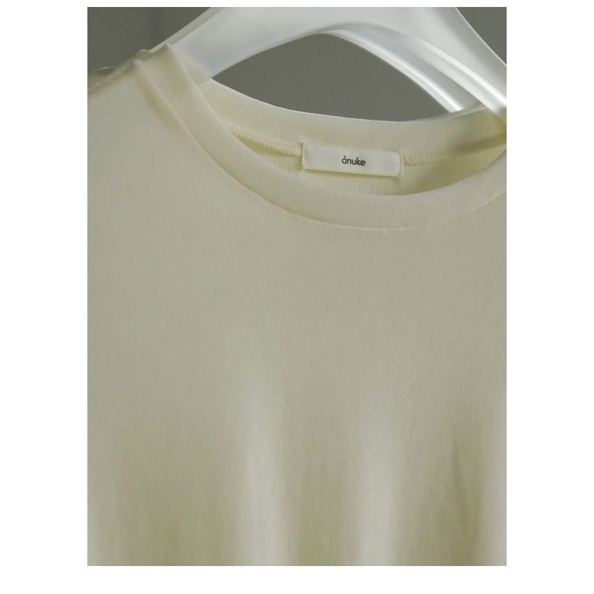 anuke（アンヌーク） anuke 2025SpringSummer トップス Sheer Velour T