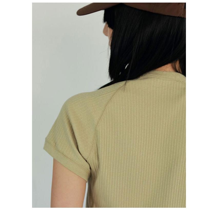 anuke（アンヌーク） anuke 2025SpringSummer トップス Vintage Rib