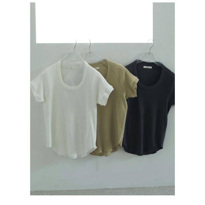 anuke（アンヌーク） anuke 2025SpringSummer トップス Vintage Rib