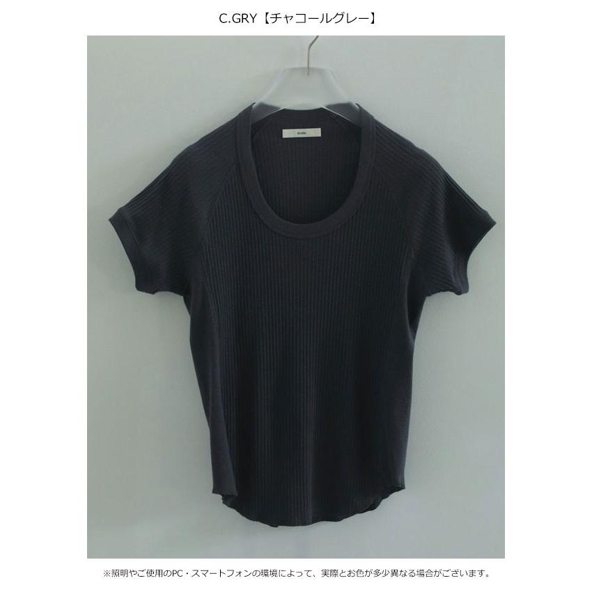 anuke（アンヌーク） anuke 2025SpringSummer トップス Vintage Rib