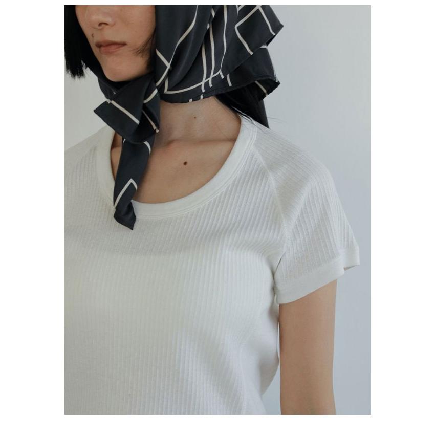 anuke（アンヌーク） anuke 2025SpringSummer トップス Vintage Rib