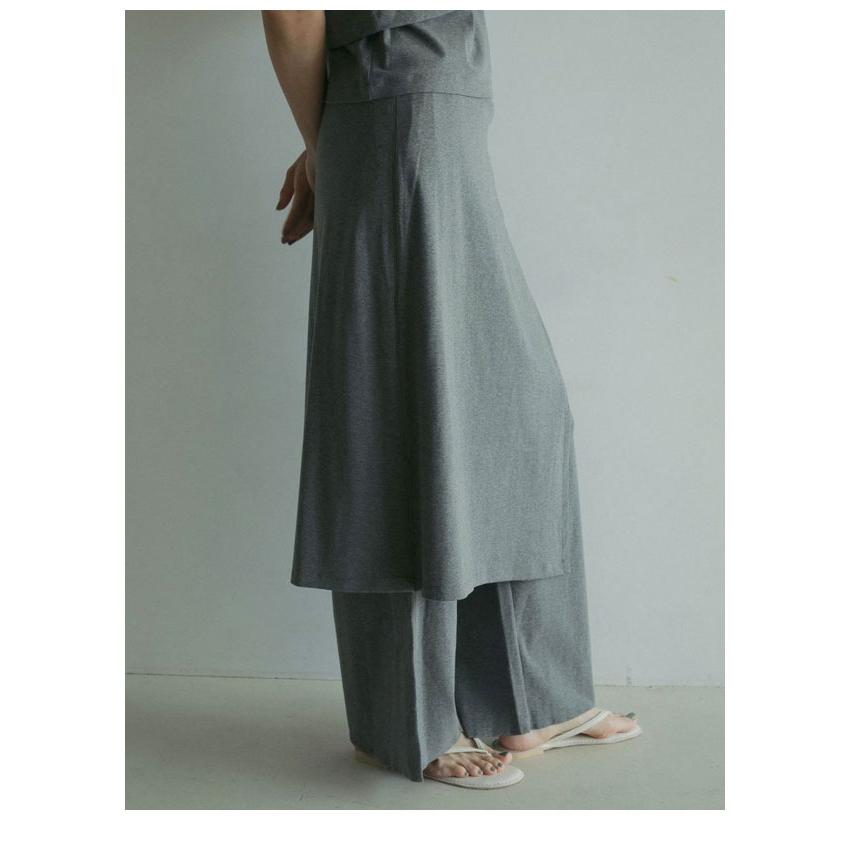 anuke アンヌーク 2025SpringSummer ボトムス Layered Cut Pants anuke アンヌーク 2025SpringSummer ボトムス Layered Cut Pants