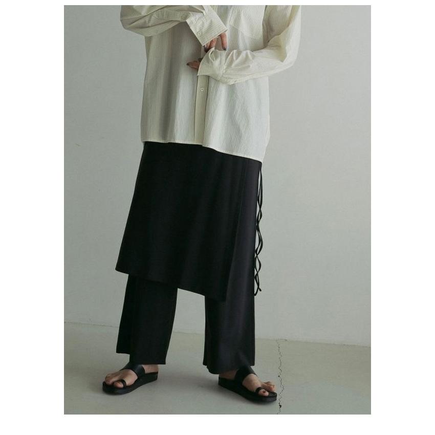 anuke アンヌーク 2025SpringSummer ボトムス Layered Cut Pants anuke アンヌーク 2025SpringSummer ボトムス Layered Cut Pants