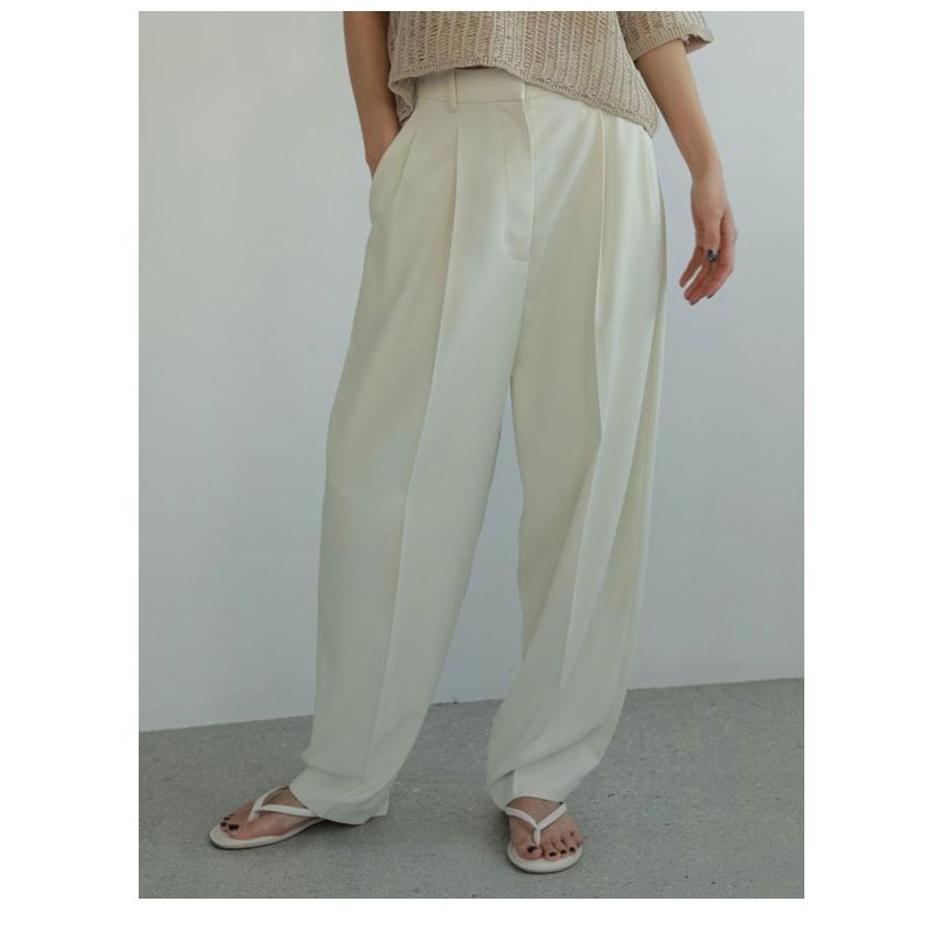 anuke（アンヌーク） SALE50%OFF ボトムス Georgette Cocoon Pants