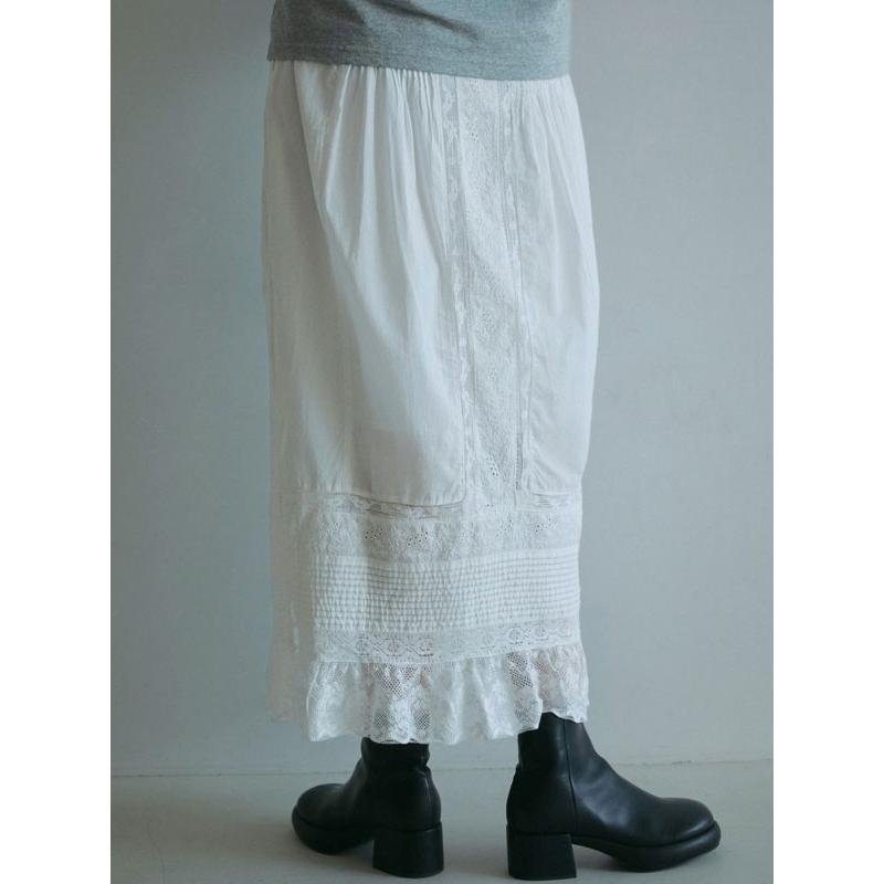 ご成約済み anuke Flower Tuck Skirt 美品 ルミネ限定 anuke 新品タグ付き Flower Tuck Skirt - メルカリ