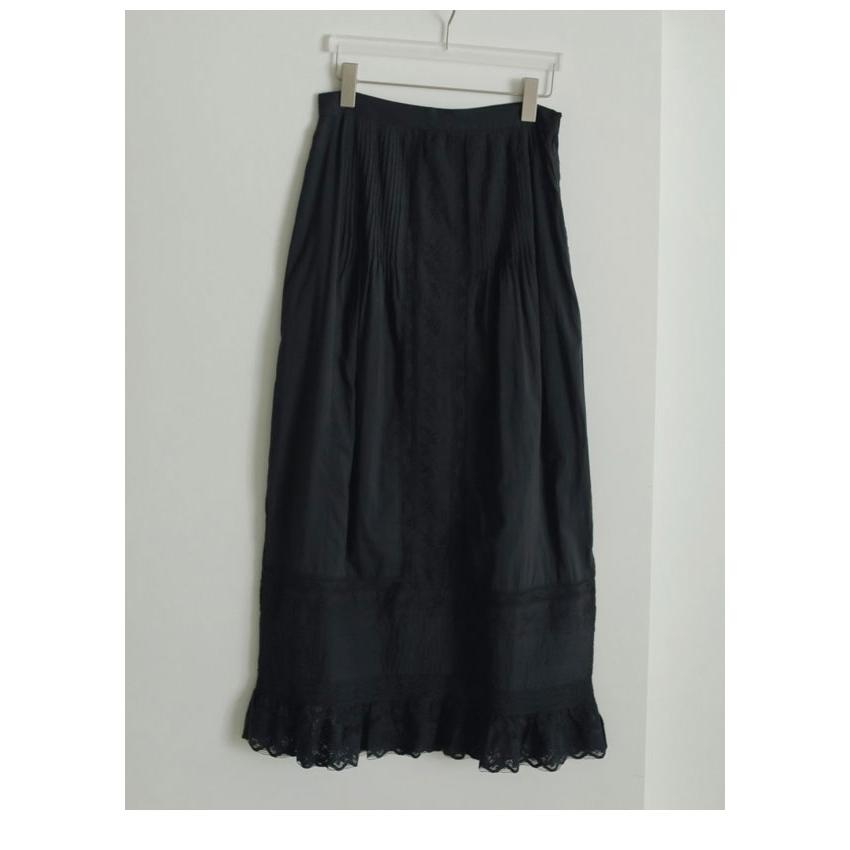 anuke アンヌーク 2025SpringSummer ボトムス Tuck Lace Skirt