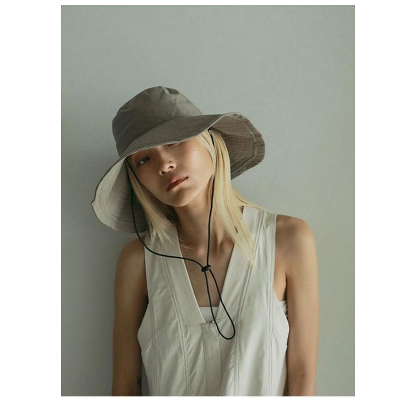 タグ付き！アンヌーク anuke ステッチナイロンハット anuke（アンヌーク） anuke 2026Prefall 小物 Stitch Nylon Hat 5月