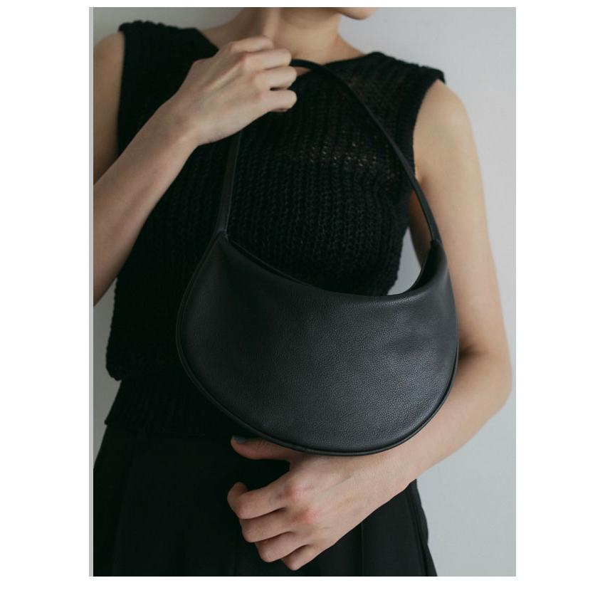 anuke アンヌーク 2025SpringSummer バッグ Leather Round Bag 3月上旬 