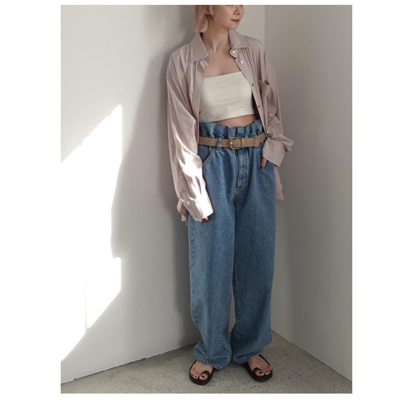 anuke アンヌーク 2025FallWinter ボトムス Waist Tuck Denim 8 anuke アンヌーク 2025FallWinter ボトムス Waist Tuck Denim 8