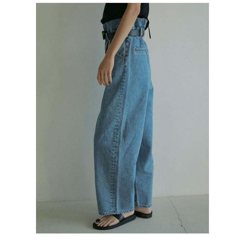 anuke アンヌーク 2025FallWinter ボトムス Waist Tuck Denim