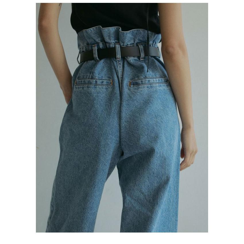 anuke アンヌーク 2025FallWinter ボトムス Waist Tuck Denim