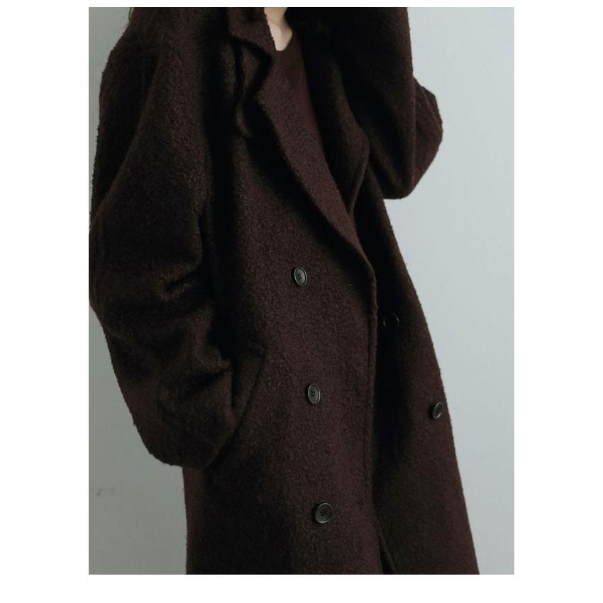 anuke アンヌーク 2025FallWinter アウター Double Tweed Coat ダブル