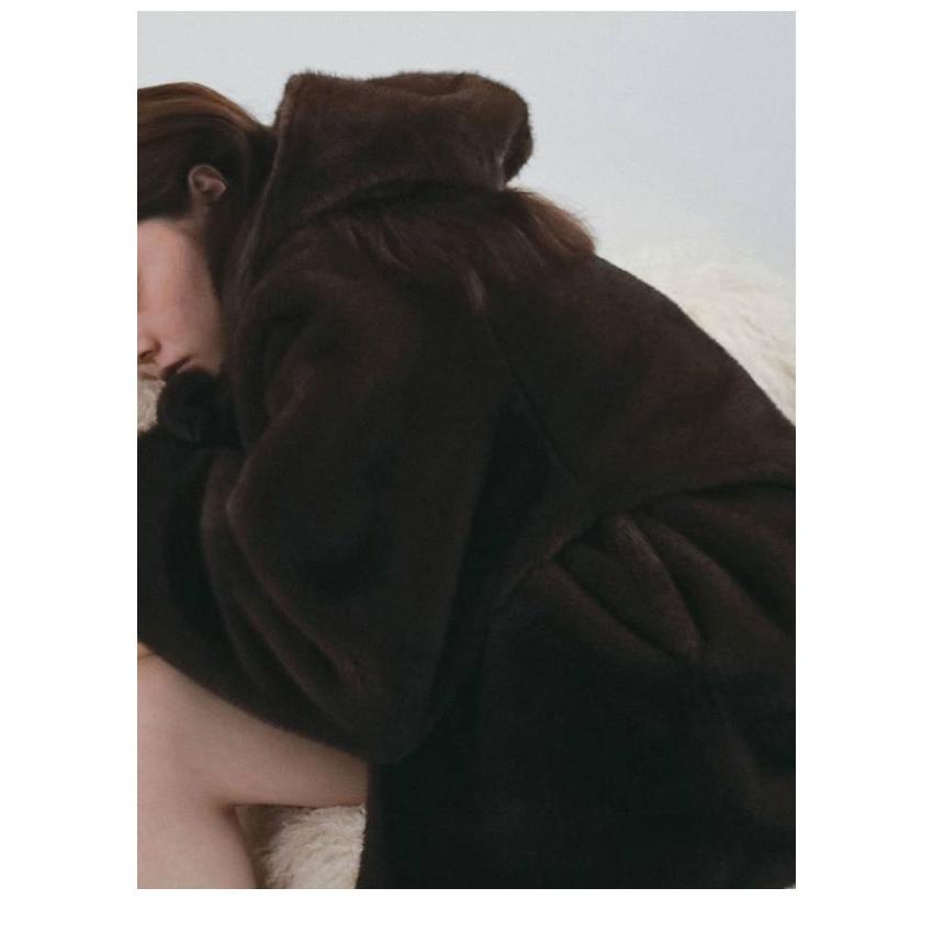anuke（アンヌーク） anuke 2026winter アウター Eco Minkfur Jacket