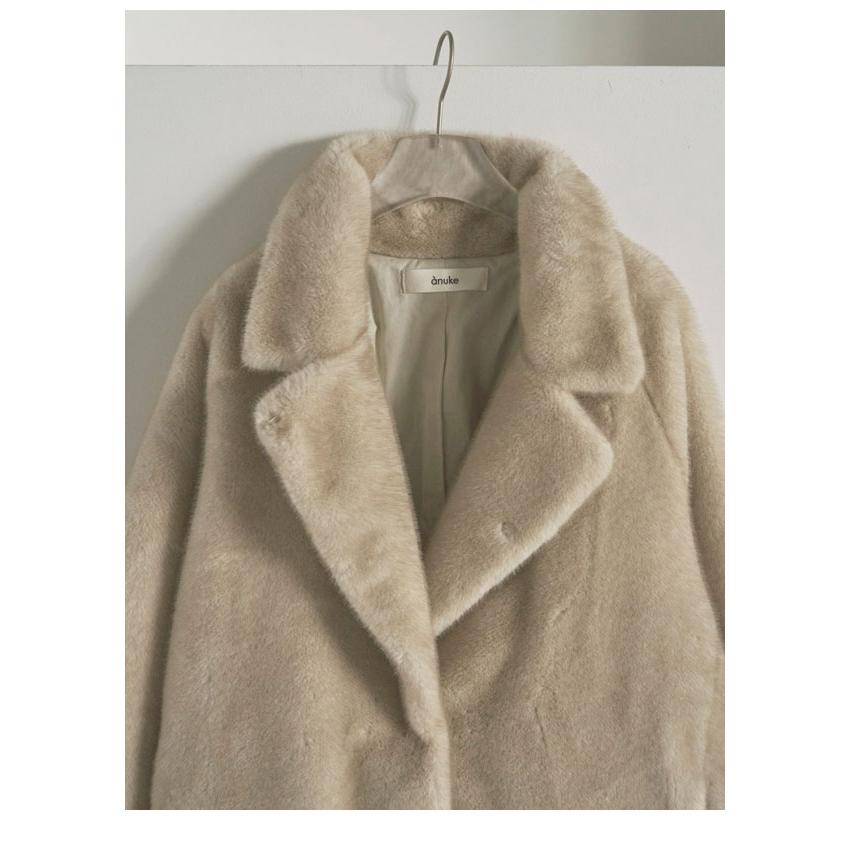 anuke（アンヌーク） anuke 2025FallWinter アウター Eco Minkfur