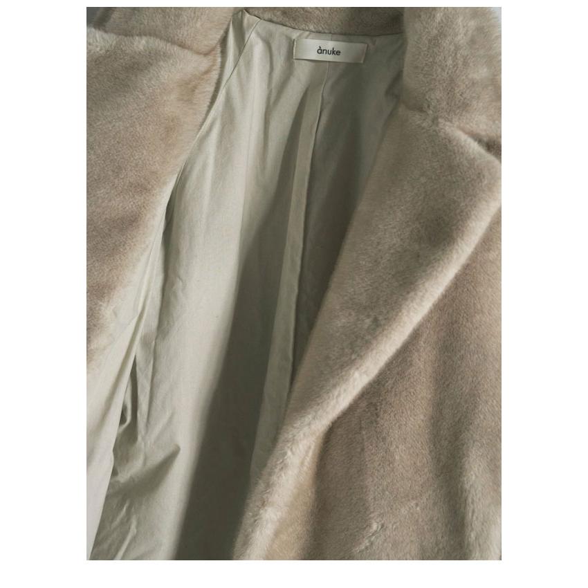 anuke（アンヌーク） anuke 2025FallWinter アウター Eco Minkfur