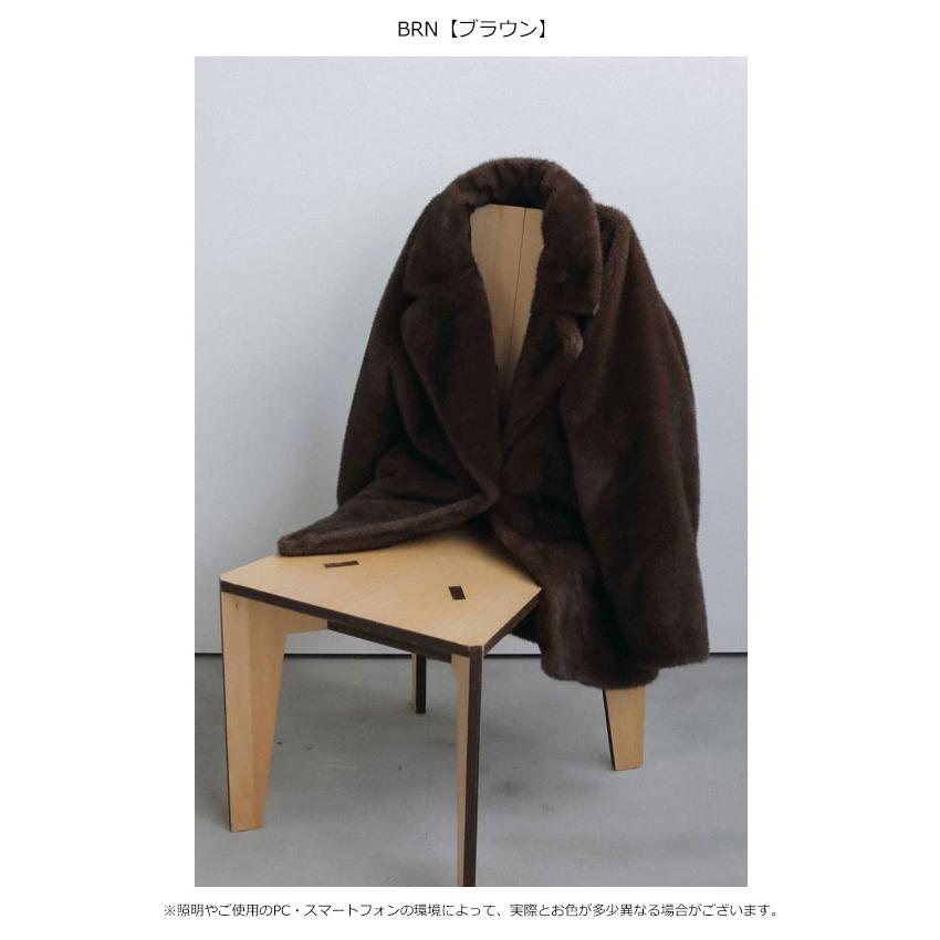 anuke（アンヌーク） anuke 2026winter アウター Eco Minkfur Jacket