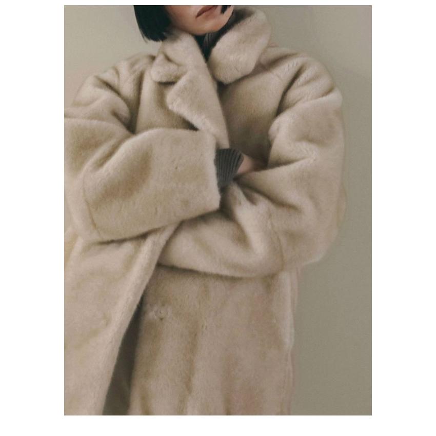 anuke（アンヌーク） anuke 2026winter アウター Eco Minkfur Jacket