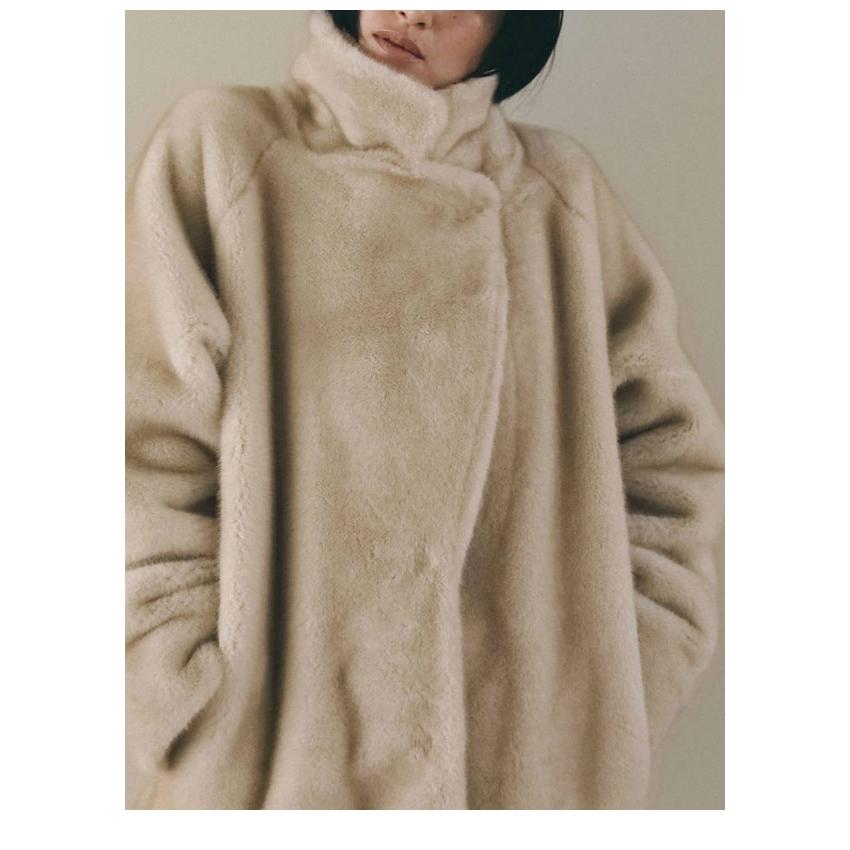 anuke（アンヌーク） anuke 2026winter アウター Eco Minkfur Jacket