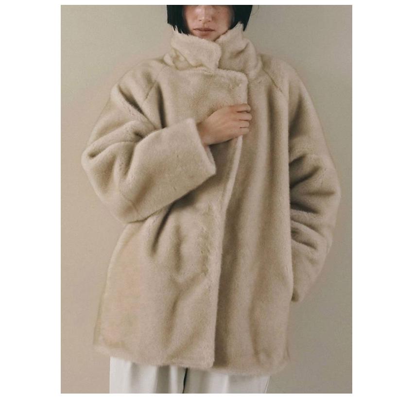 anuke（アンヌーク） anuke 2026winter アウター Eco Minkfur Jacket