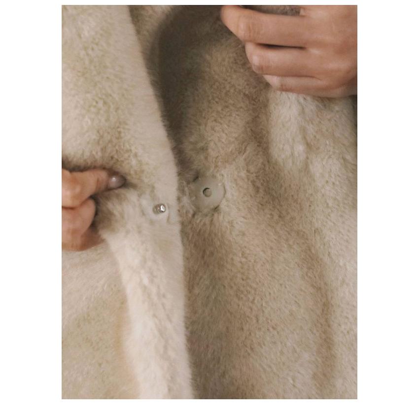 anuke（アンヌーク） anuke 2026winter アウター Eco Minkfur Jacket