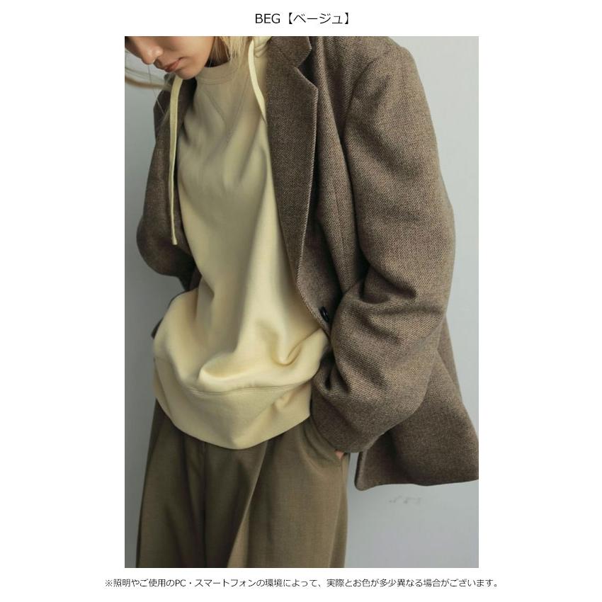 anuke アンヌーク 2025FallWinter アウター Herringbone Wool